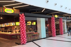 Dekoracje sklepów balonami Nysa